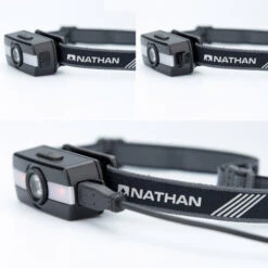Nathan Neutron Fire RX Headlamp - Black (NS5098) -BROOKS Store 055771 6