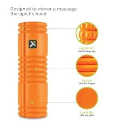 TriggerPoint Grid Vibe Plus Foam Roller - Orange (03339) -BROOKS Store 080514 5 1000x 7f856006 5d3d 466d a788 ea9ebb1e08af