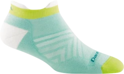 Darn Tough Women's Coolmax No-Show Ultra-Light Cushion Running Sock (1052) 7 Darn Tough Women's Coolmax No-Show Ultra-Light Cushion Running Sock (1052) -BROOKS Store 1052 Aqua
