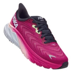 HOKA Women's Arahi 6 Wide (D) - Festival Fuchsia/Ibis Rose (1123197-FFIR) 9 HOKA Women's Arahi 6 Wide (D) - Festival Fuchsia/Ibis Rose (1123197-FFIR) -BROOKS Store 1123195 FFIR 1 f28705eb 4c34 4e1c 9bbf aea07739a703