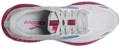 Brooks Women's Adrenaline GTS 22 - White/Oyster/Brilliant (1203531B160) -BROOKS Store 120353 160 O Adrenaline GTS 22