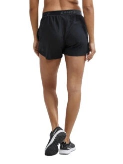 Craft Women's Advance Essence 5" Stretch Short - Black (1910759-999000) -BROOKS Store 1910759 999000 ADVEssence5 InchStretchShortsW Closeup2 Preview