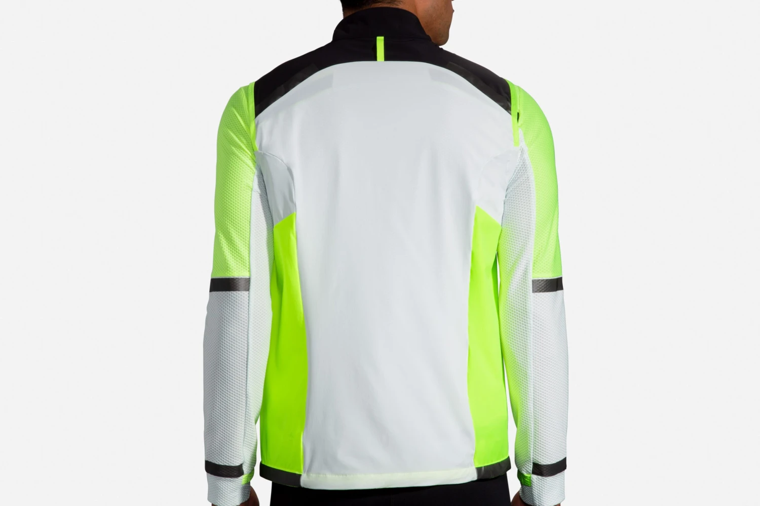 Brooks Men's Carbonite Vest - Icy Grey/Black/Nightlife (211358030) 5 Brooks Men's Carbonite Vest - Icy Grey/Black/Nightlife (211358030) - Image 3