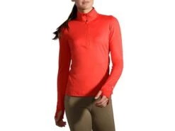 Brooks Women's Dash Half Zip (221433) -BROOKS Store 221433 657 MA Dash Half Zip