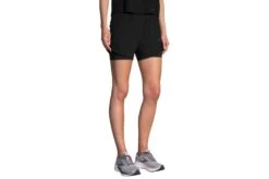 Brooks Women's Chaser 5" 2-IN-1 Short - Black (221464001)