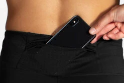 Brooks Women's Method 8" Short Tight - Black (221480001) -BROOKS Store 221480 001 d1 Method 8in Short Tight