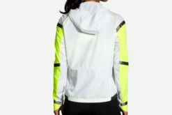Brooks Women's Carbonite Jacket - Icy Grey/Black/Nightlife (221493030) -BROOKS Store 221493 030 MB Carbonite Jacket