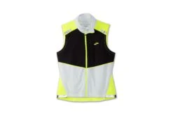 Brooks Women's Carbonite Vest - Icy Grey/Black/Nightlife (221498030) -BROOKS Store 221498 030 LF Carbonite Vest