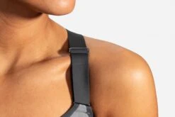 Brooks Women's Dare Racerback Run Bra - Asphalt (350073081) -BROOKS Store 350073 081 d1 Dare Racerback