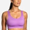 Brooks Dare Scoopback Run Bra - Heliotrope (350077519) -BROOKS Store 350077 519 MF Dare Scoopback Run Bra