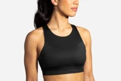Brooks Women's Drive 3 Pocket Run Bra (350080) -BROOKS Store 350080 001 MF Drive 3 Pocket Run Bra
