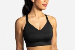 Brooks Women's Drive Interlace Run Bra (350082) -BROOKS Store 350082 001 MF Drive Interlace Run Bra