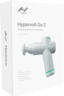 Hyperice Hypervolt GO 2 Massage Device - White (55200-001-00) -BROOKS Store 6499245cv13d