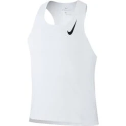 Nike Men's Aeroswift Singlet (CJ7835) -BROOKS Store CJ7835 100 PHSFH001