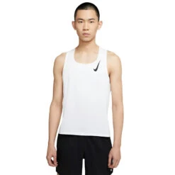 Nike Men's Aeroswift Singlet (CJ7835) -BROOKS Store CJ7835 100 PHSFM001