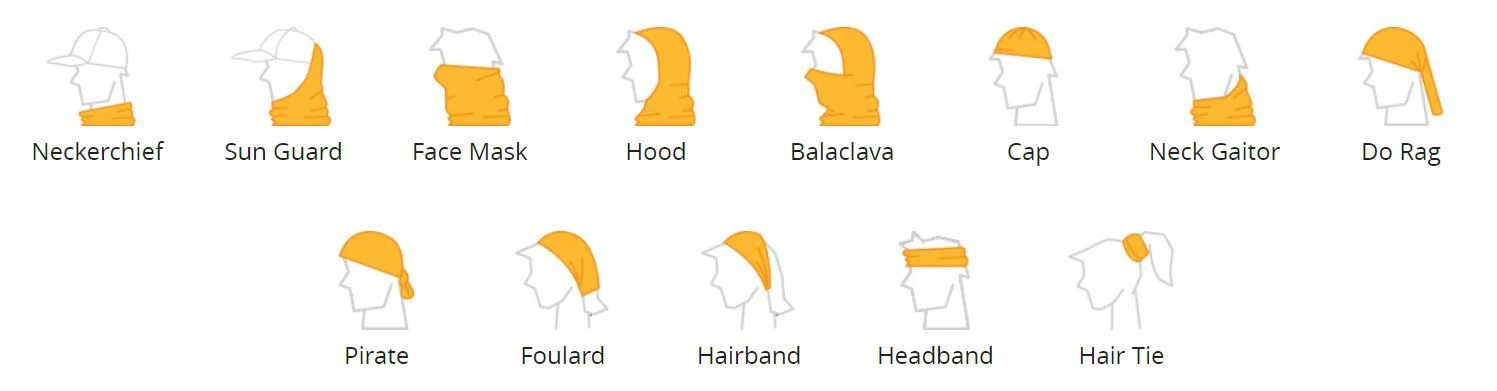 Buff Coolnet UV+ Reflective- Wira Multi (122526.555) 4 Buff Coolnet UV+ Reflective- Wira Multi (122526.555) - Image 2