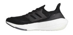 Adidas Women's UltraBoost 21 - Core Black/Core Black/Grey Four (FY0402) -BROOKS Store FY0402 FTW photo side medial center transparent