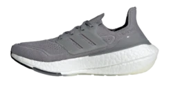 Adidas Women's UltraBoost 21 - Grey Three/Grey Three/Grey Four (FY0404) -BROOKS Store FY0404 FTW photo side medial center transparent