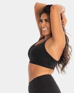 Women's Handful Y-Back Bra - Black (155-001) -BROOKS Store HDF 2021 YBack BooyaBlack Sidecopy 1024x1024 6837bc49 effd 423f 981e 2180452fc1bc