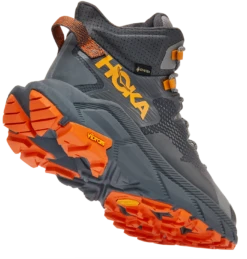 HOKA Men's Trail Code GTX -BROOKS Store HOKA Mens Trail Code GTX Castlerock Persimmon Orange 2