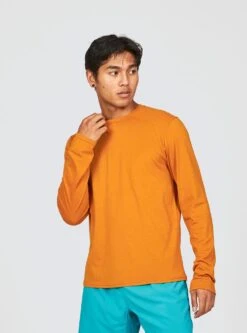 Janji Men's Runterra Long Sleeve Tee (MT07A) -BROOKS Store JANJI FW20 M Runterra LS CYN 03 2048x2048 1aa76a6f 4fe0 4af8 8f7c 613bec182039