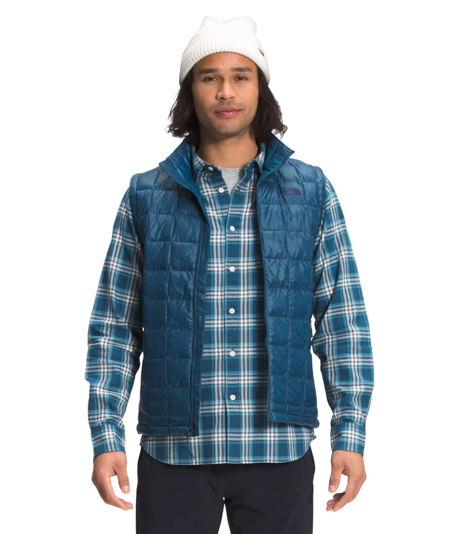 The North Face Men's Thermoball Eco Vest 2.0 - Monterey Blue (NF0A5GLOBH7) 3 The North Face Men's Thermoball Eco Vest 2.0 - Monterey Blue (NF0A5GLOBH7)
