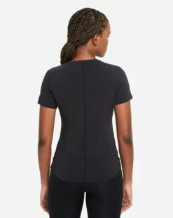 Women's Nike Dri Fit One Luxe Short Sleeve - Black (DD0618-010) -BROOKS Store ONELUXE2