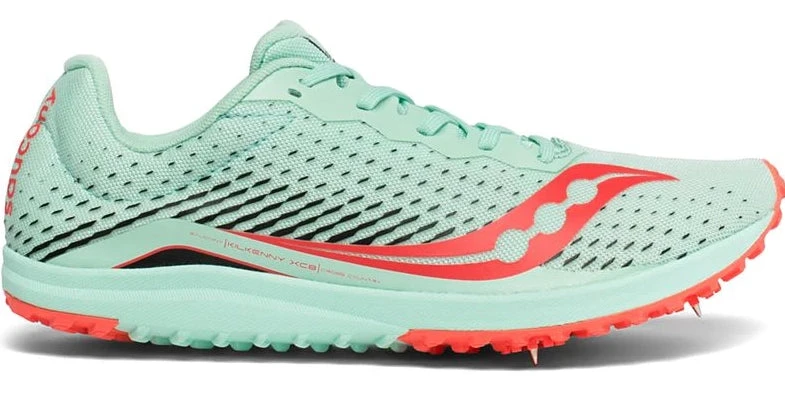 Saucony Women's Kilkenny XC 8 Spike - Mint/ViZi Coral (S19068-1) 3 Saucony Women's Kilkenny XC 8 Spike - Mint/ViZi Coral (S19068-1)