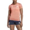 Adidas Women's Boston Marathon® 2023 Allover Print T-Shirt 2 Adidas Women's Boston Marathon® 2023 Allover Print T-Shirt -BROOKS Store adidas womens boston marathon 2023 allover print tee shirt pink 1