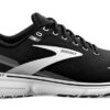 Brooks Mens Ghost 15 -BROOKS Store brooks running shoes ghost 15 black blackened pearl white cushioned neutral 4