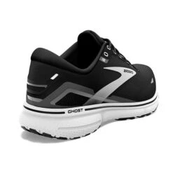 Brooks Mens Ghost 15 -BROOKS Store brooks running shoes ghost 15 black blackened pearl white cushioned neutral 5