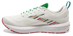Brooks Women's Revel 6 -BROOKS Store brooks womens revel 6 running shoe white green red special edition 4