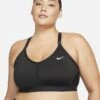 Nike Women's Dri-Fit Indy Sports Bra Plus Size -BROOKS Store dri fit indy womens light support padded v neck sports bra plus size V9ZPw1