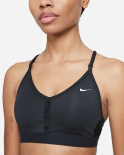 Nike Women's Dri-Fit Indy Sports Bra 12 Nike Women's Dri-Fit Indy Sports Bra -BROOKS Store dri fit indy womens light support padded v neck sports bra tcglhV 1