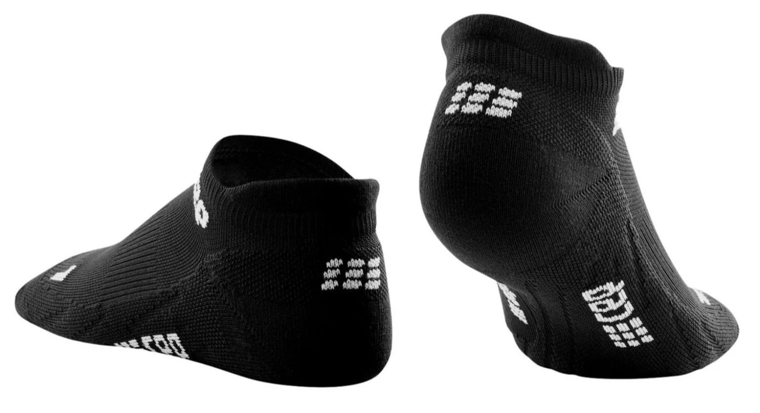 CEP Men's Compression No Show Socks 4.0 - Black (WP36R) 4 CEP Men's Compression No Show Socks 4.0 - Black (WP36R) - Image 2