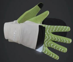 Craft ADV Lumen Hybrid Glove - Ash White/Flumino (1909836-895851) -BROOKS Store ezgif.com gif maker 2022 08 29T102532.503