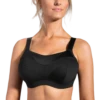 Brooks Women's Embody High Impact Sports Bra - Black (350067-001) -BROOKS Store generateImage removebg