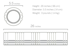 TriggerPoint Grid 2.0 Foam Roller -BROOKS Store grid 20 innov1