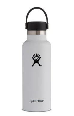 Hydro Flask 18 Oz Standard Mouth Bottles W/ Flex Cap (S18SX) -BROOKS Store hydro flask stainless steel vacuum insulated water bottle 18 oz standard mouth flex cap white 878c4da4 4152 41ea b601 ad9c32425b02