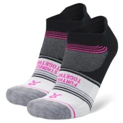 Balega Women's Grit And Grace Further Togethers Running Socks - Black/White/Pink (7494-3283) -BROOKS Store lgbev9hd9vlz6h0tfpl5 1lj3wscwkqex8krs