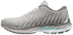 Mizuno Women's Wave Inspire 19 -BROOKS Store mizuno womens wave inspire 19 harbor mist white