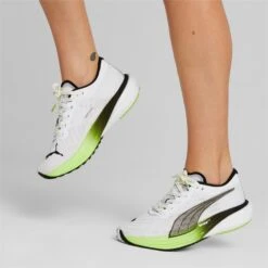 PUMA Women's Deviate Nitro 2 -BROOKS Store puma womens deviate nitro 2 running shoe white green 2