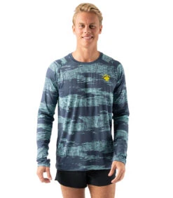 Rabbit Men's EZ Tee Perf LS | Trail -BROOKS Store rabbit mens ez tee perf ls 5