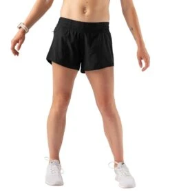Rabbit Women's Feelin' Fine 4" Shorts -BROOKS Store rabbit womens feelin fine shorts black 1