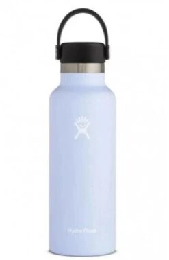 Hydro Flask 18 Oz Standard Mouth Bottles W/ Flex Cap (S18SX) -BROOKS Store s18sx2 fog
