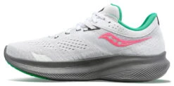 Saucony Women's Ride 16 -BROOKS Store saucony womens ride 16 white gravel 1