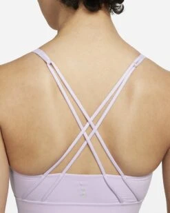 Nike Women's Dri-FIT Swoosh Luxe Sports Bra (CJ0544) -BROOKS Store swoosh luxe womens medium support padded sports bra qZgDMT 2