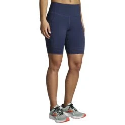 Brooks Women's Method 8" Short Tight -BROOKS Store www brooksrunning com 221525 451 d1 method 8inch womens running short tight